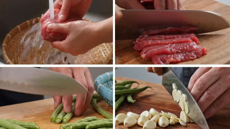 Sơ chế nguyên liệu