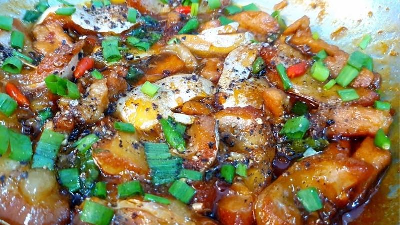 Ức cá ba sa kho tiêu