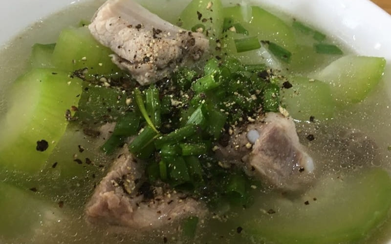 Món canh ngon nhất khi dùng nóng cùng cơm.