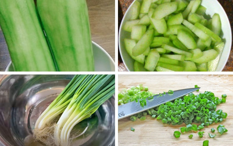 Nguyên liệu được chuẩn bị kỹ giúp món ăn tròn vị.