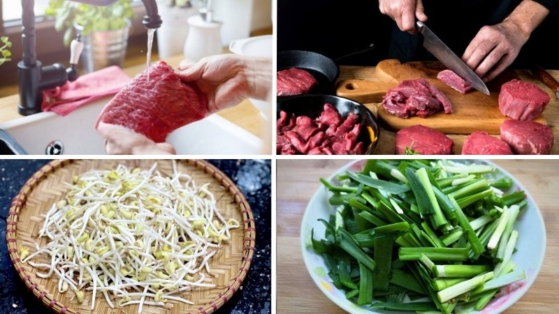 Sơ chế nguyên liệu