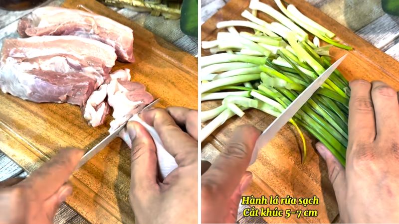 Sơ chế nguyên liệu