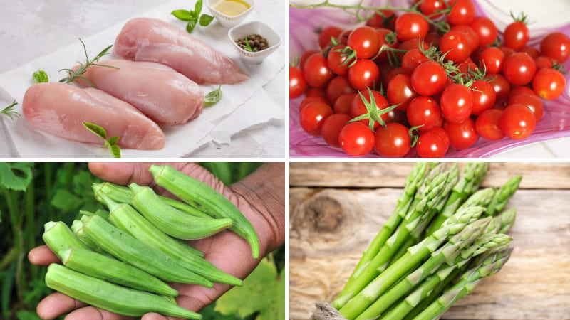 Nguyên liệu làm salad gà giòn sốt mayonnaise Nguyên liệu làm salad gà giòn sốt mayonnaise