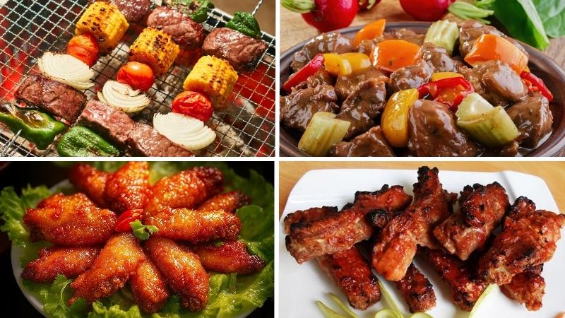Món nhậu từ thịt Món nhậu từ thịt