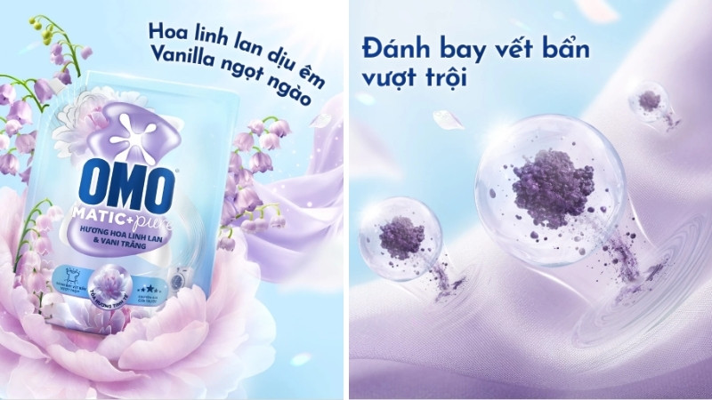 Sử dụng công nghệ Polyshield xanh kháng bẩn cùng hạt lưu hương sang trọng, dịu nhẹ Sử dụng công nghệ Polyshield xanh kháng bẩn cùng hạt lưu hương sang trọng, dịu nhẹ