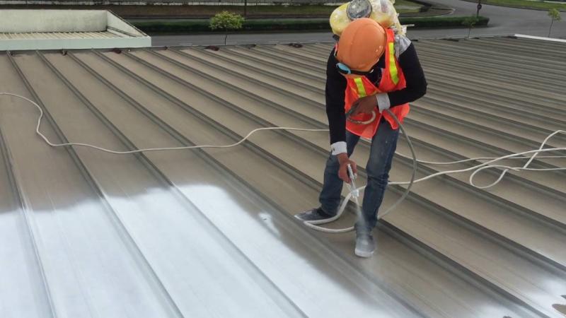 Sơn chống nóng mái tôn Sơn chống nóng mái tôn