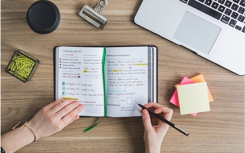 Bạn nên ghi chú đầy đủ hướng dẫn, quy trình và thông tin.