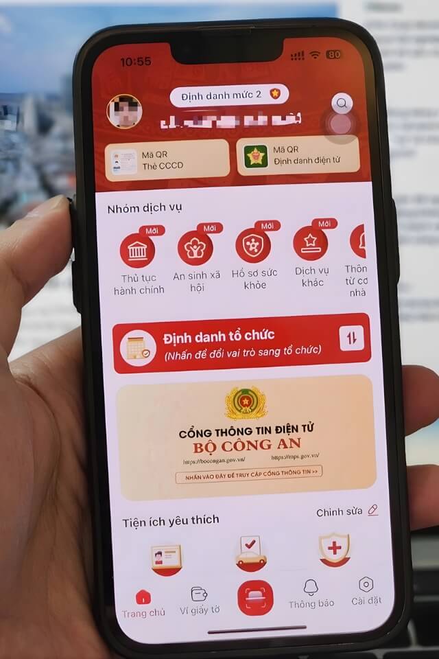 Hướng dẫn các bước xác thực sim chính chủ trên VNeID