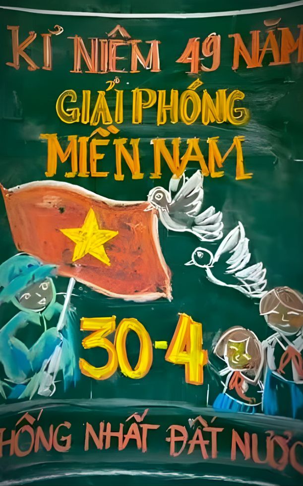 20+ ý tưởng trang trí bảng 30/4 1/5 đẹp, sáng tạo và ý nghĩa