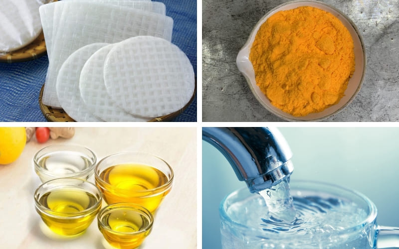 Chuẩn bị đầy đủ nguyên liệu giúp món ăn chuẩn vị