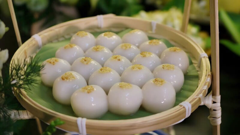 Bánh trôi mang ý nghĩa cho sự viên mãn