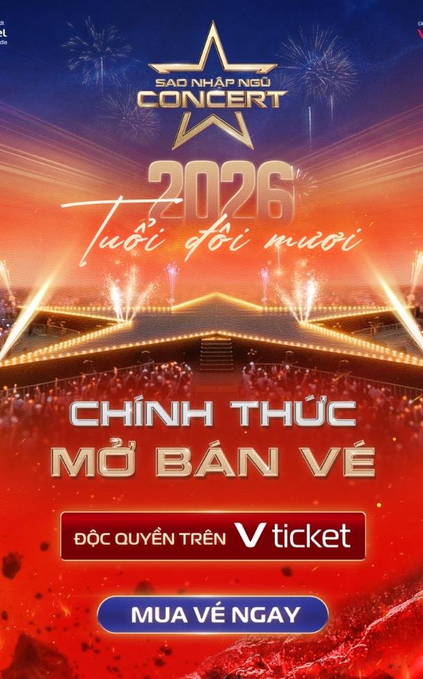 Hướng dẫn mua vé Sao Nhập Ngũ Concert 2026: Giá vé và mẹo săn vé