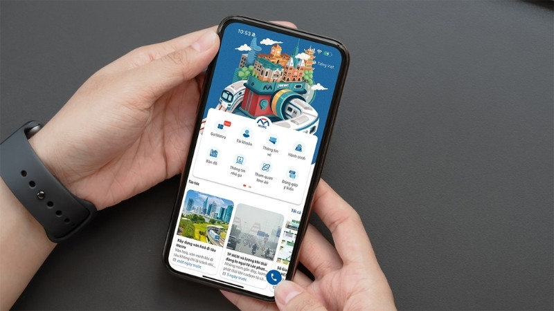 Tra cứu nhanh qua website MAUR, ứng dụng Metro hoặc bảng điện tử tại mỗi nhà ga