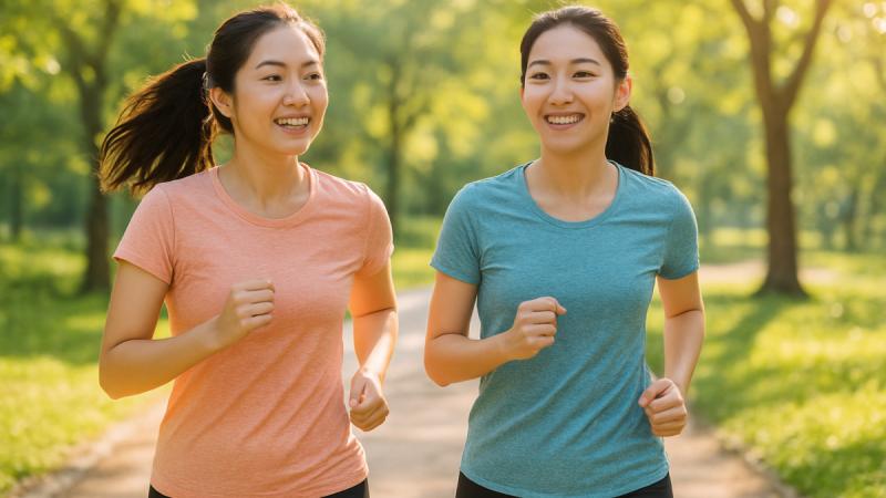 Tắm nắng buổi sáng