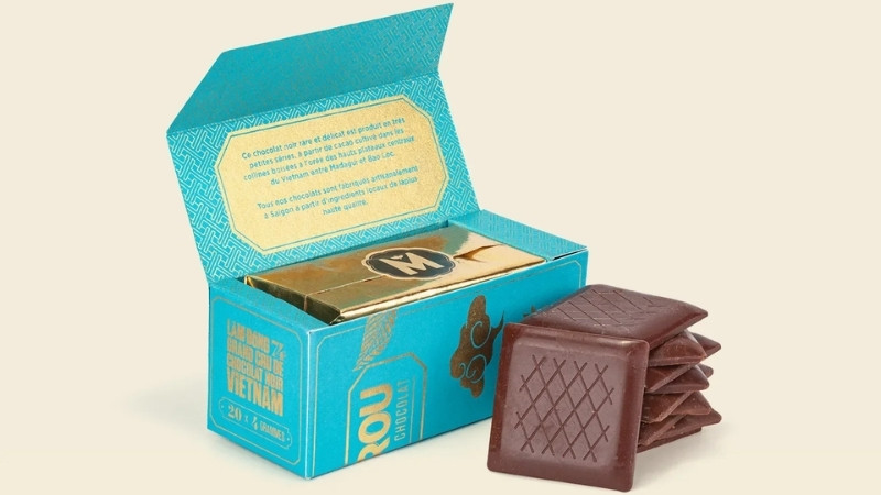 Socola Marou rất tốt cho sức khỏe nhờ hàm lượng cacao nguyên chất