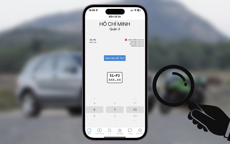 Tra cứu qua ứng dụng