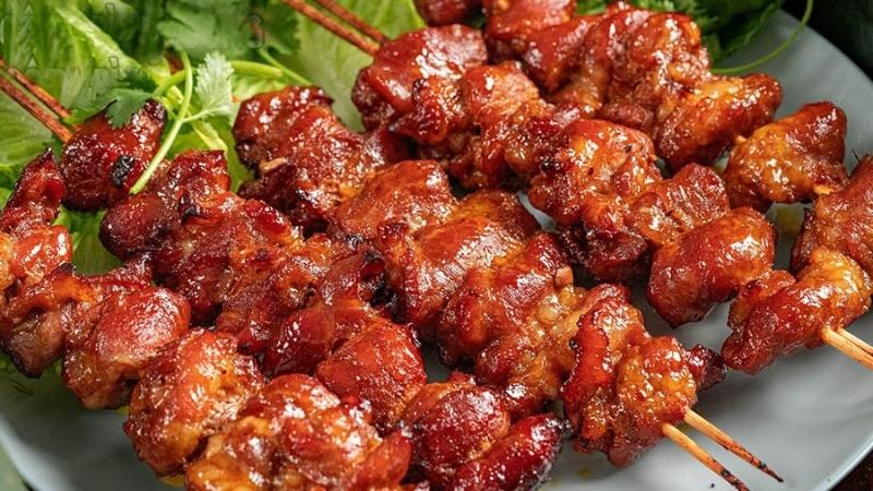 Thịt xiên nướng