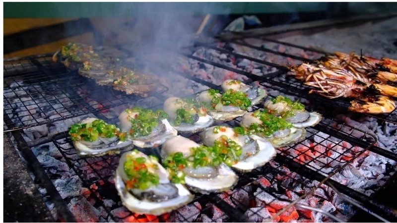 Hải sản nướng