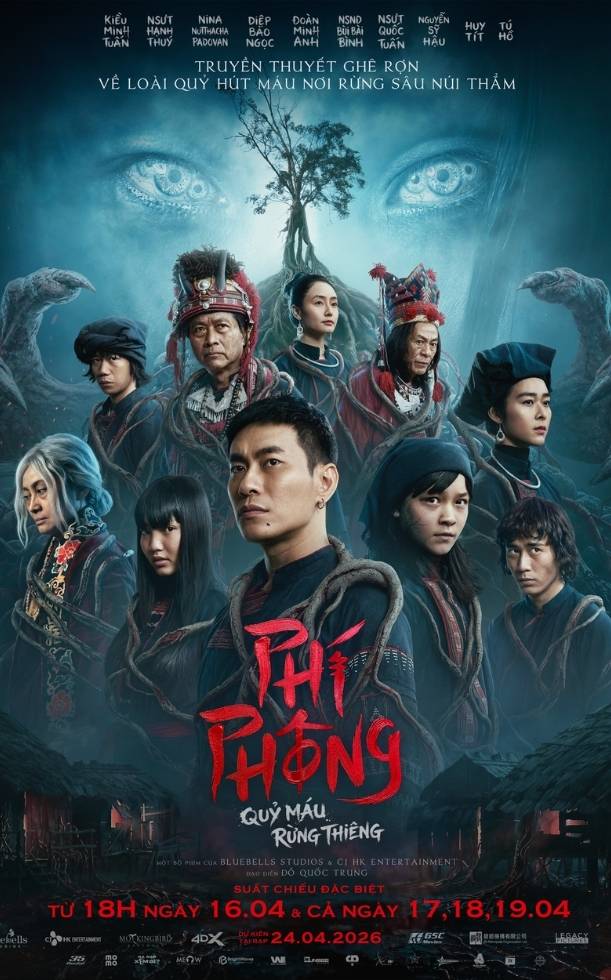 Review phim Phí Phông: Quỷ Máu Rừng Thiên - Top 1 phòng vé dù mới ra mắt