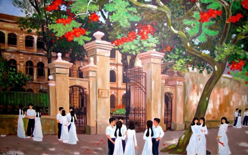 Bài thơ gợi nhớ kỷ niệm học trò