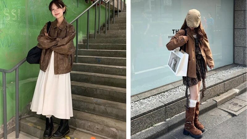 Phối với các tone màu trung tính (trắng, đen, be)