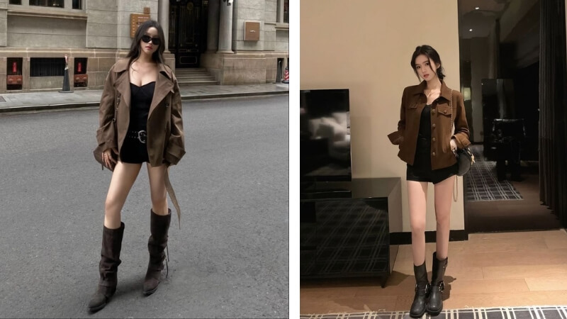 Phối cùng đầm bodycon quyến rũ