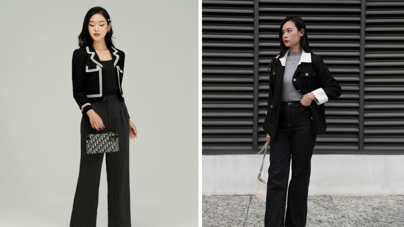 All-Black cực chất với các layer khác biệt