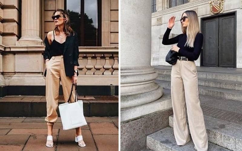 Phụ kiện thắt lưng và túi xách đi kèm/