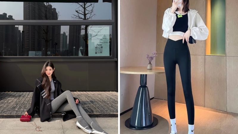 Kết hợp cùng áo Croptop và áo khoác dù: Phong cách Clean Girl