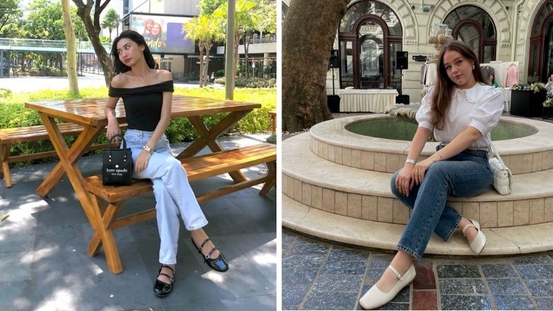 Chọn giày theo màu sắc