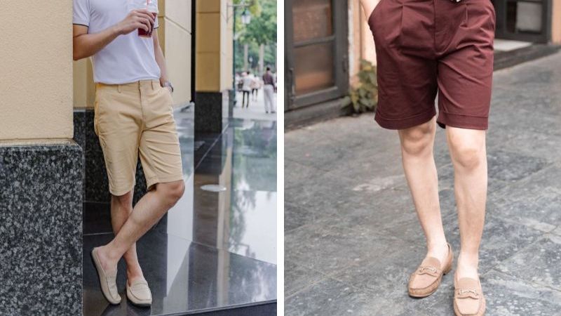 Đi du lịch: Outfit thoải mái + Loafer nhẹ