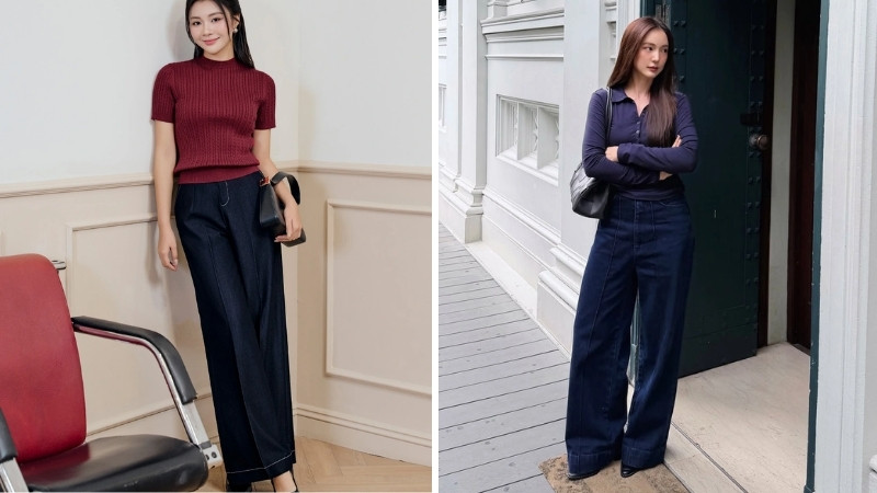 Mix cùng áo polo dệt kim (Knit Polo) năng động