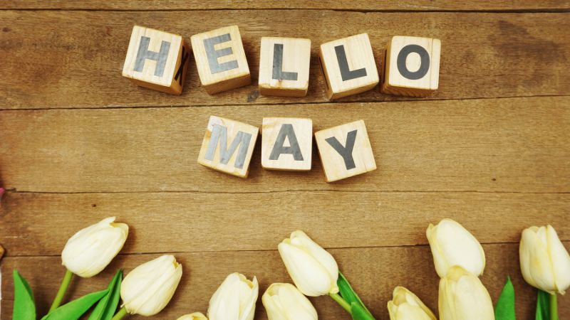 Gợi ý caption ảnh tháng 5