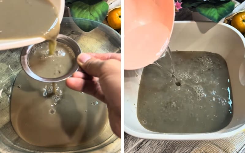 Người nấu cần sơ chế cua sạch, lọc nước kỹ