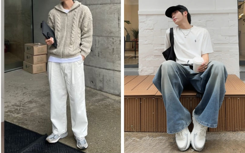 Bạn cần phối đồ hài hòa, cân đối tổng thể