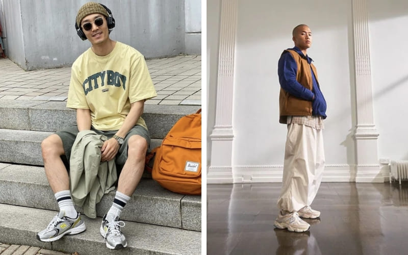 Giày New Balance giúp outfit linh hoạt, dễ ứng dụng