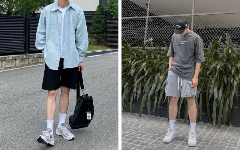 Quần short giúp trang phục thoáng mát, năng động hơn