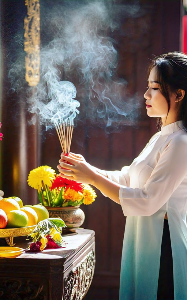 Văn khấn rằm tháng 3 âm năm 2026 - Bài cúng chuẩn và cách sắm lễ A-Z