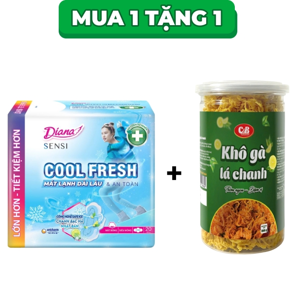 Băng ban ngày Diana Sensi Cool Fresh 23cm