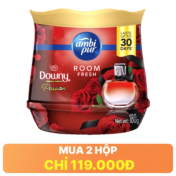 Sáp thơm Ambi Pur hương Downy đam mê 180g
