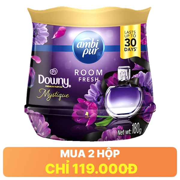 Sáp thơm Ambi Pur hương Downy huyền bí 180g