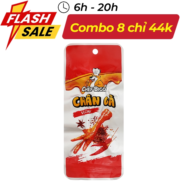 Chân gà vị cay Chef Biggy gói 30g