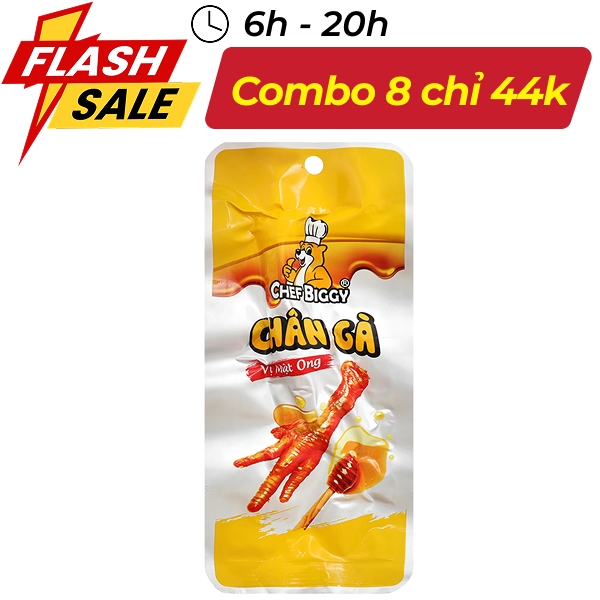 Chân gà vị mật ong Chef Biggy gói 30g