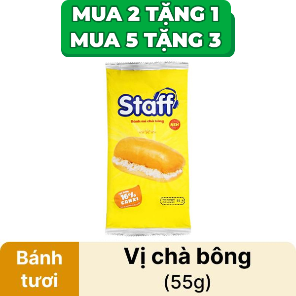 Bánh mì chà bông Staff 55g