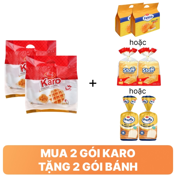 Bánh trứng chà bông Karo Richy túi 156g