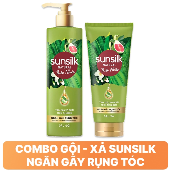 Dầu gội và dầu xả Sunsilk ngăn gãy rụng tóc
