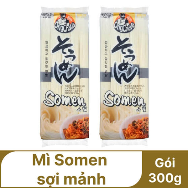 2 gói mì Somen sợi mảnh Ông Chà Và 300g