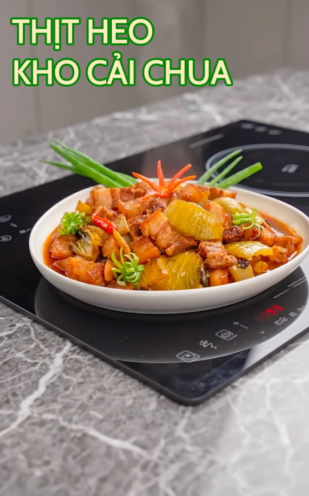 2 cách làm thịt kho dưa cải vừa nhanh vừa ngon miệng