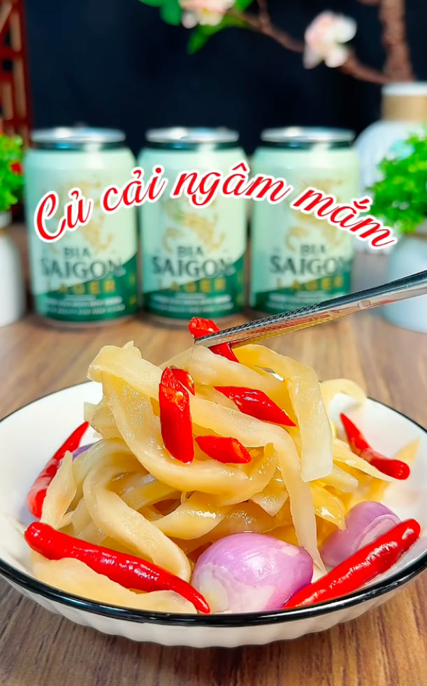 3 cách làm củ cải ngâm nước mắm giòn ngon, bắt cơm