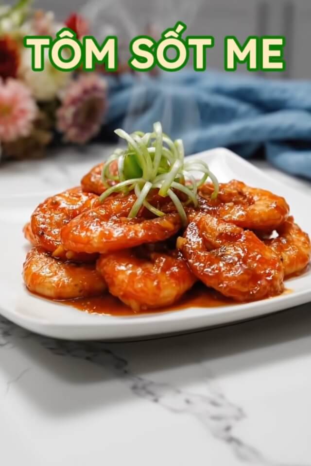 2 cách làm tôm sốt me chua ngọt, thơm ngon cho dịp cuối tuần
